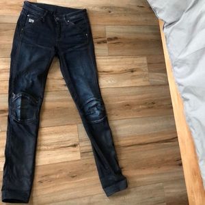 G star raw denim jeans